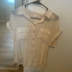 Medium Button Up Top